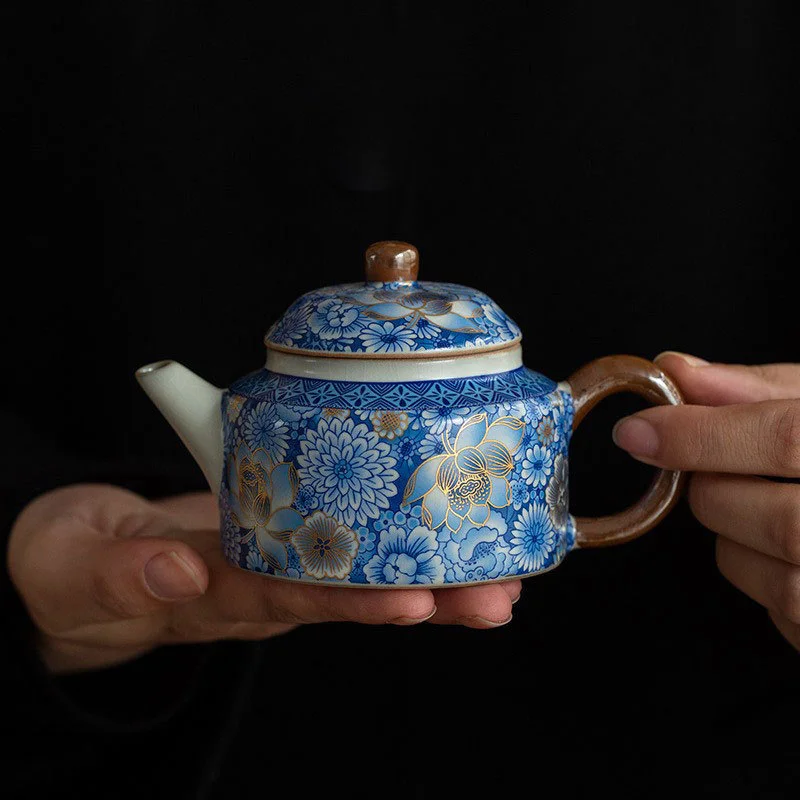 Jingdezhen цветочный чайник с колокольчиком высококачественный для дома из России