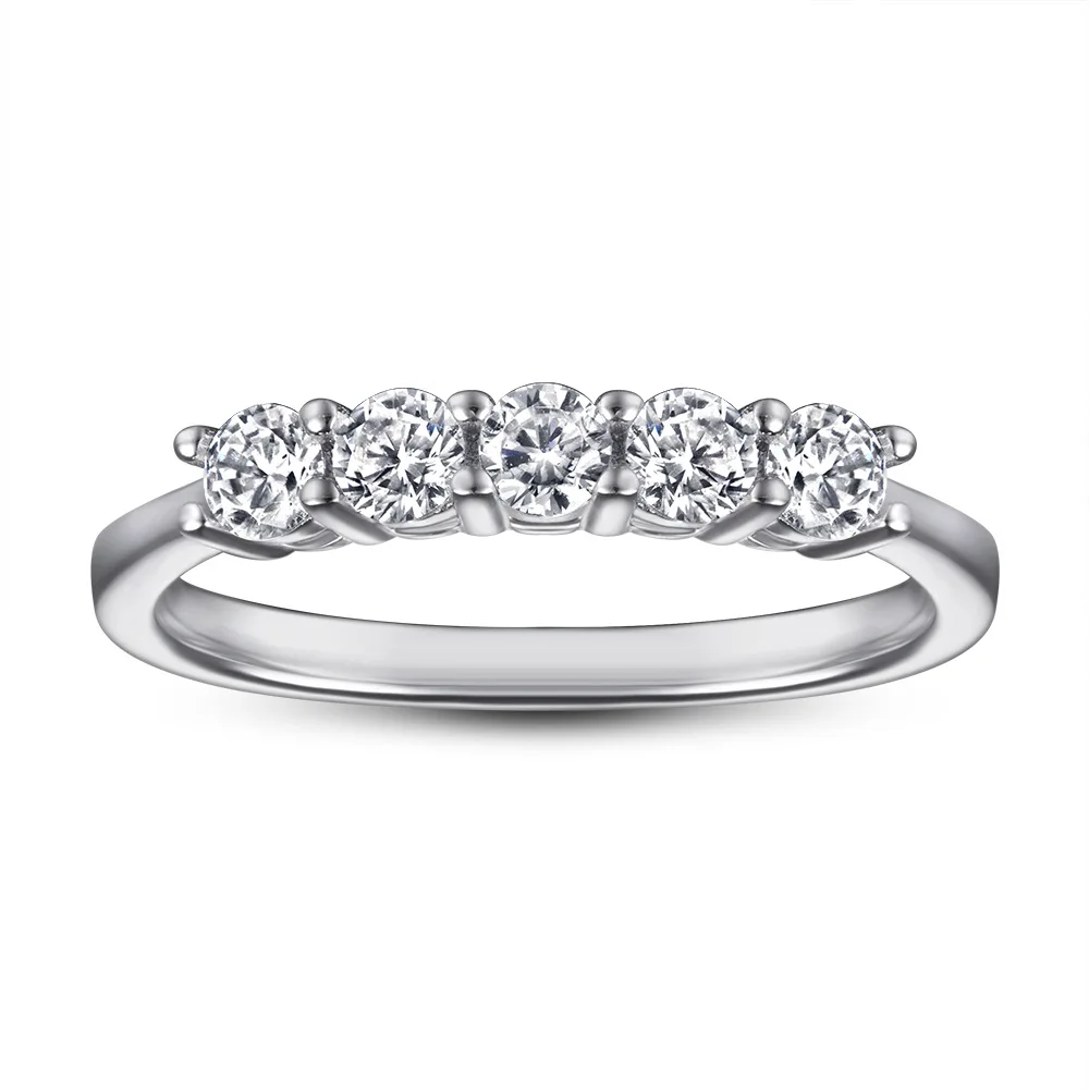

S925 silver zircon Charms Engagement Jewelry Rings For Women 220426-20