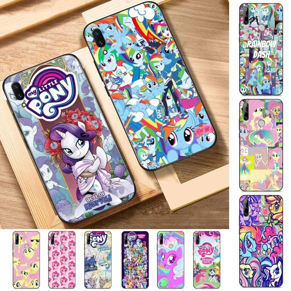 Чехол M-My Cartoon P-Pony L-Little для телефона Huawei Y9 6 7 5 Prime Enjoy 7s 8 plus 7a 9e 9plus 8E Lite Psmart