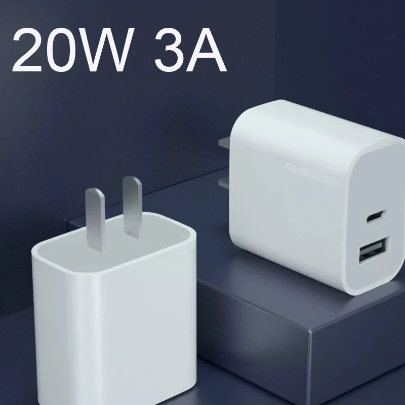 

Сетевое зарядное устройство PD с USB портом и поддержкой быстрой зарядки 20 Вт зарядное устройство