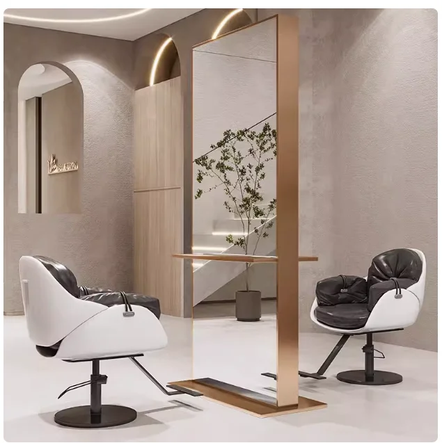 Зеркало Сетчатое для парикмахерской зеркало с подставкой крепления на одном и