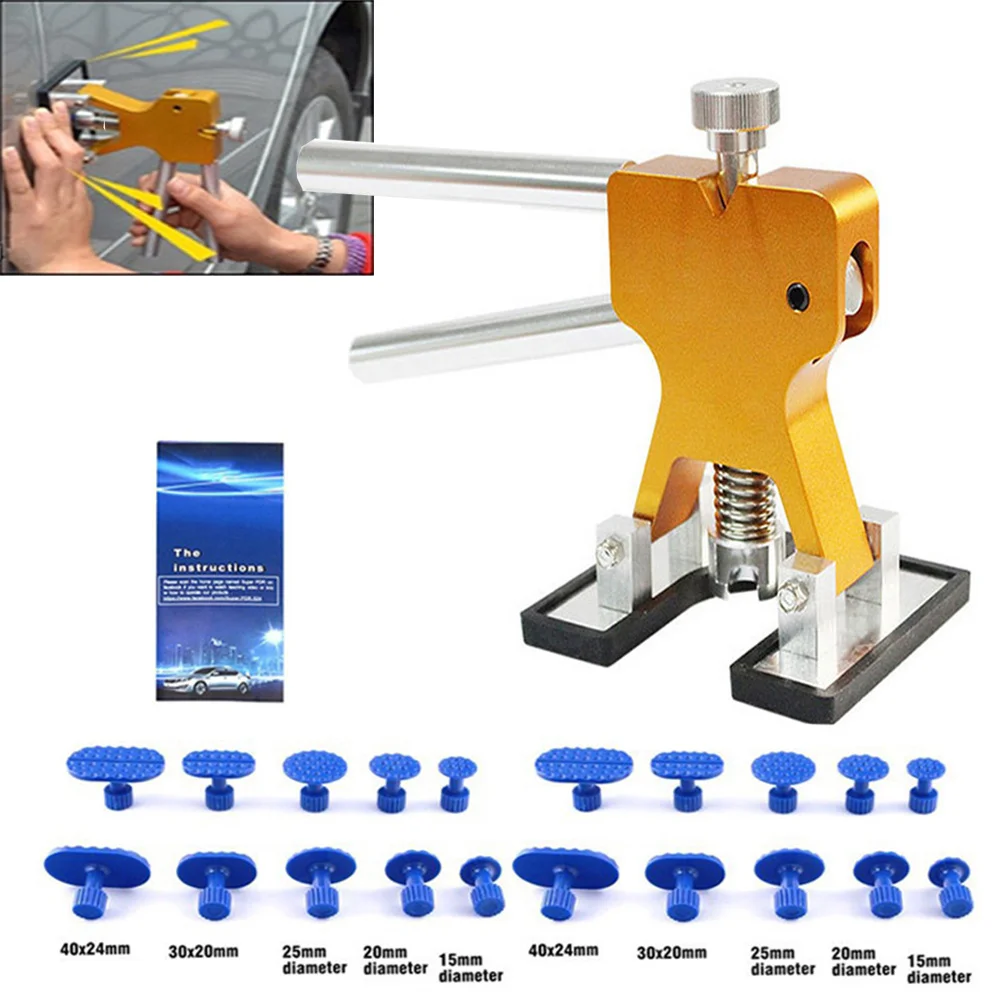 

Автомобильный съемник для вмятин Инструменты для ремонта автомобильного кузова без покраски удаление вмятин из листового металла термоклей несколько размеров набор присосок