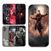 marc spector phone cases for samsung galaxy a21s a31 a72 a52 a71 a51 5g a42 5g a20 a21 a22 4g a22 5g a20 a32 5g a11 cases funda