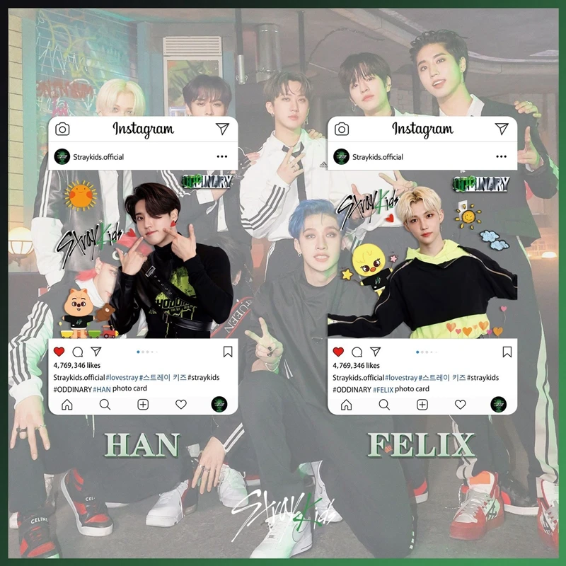 8 шт./компл. Kpop STRAY KIDS новый альбом ODDINARY фотооткрытки прозрачная открытка INS LOMO