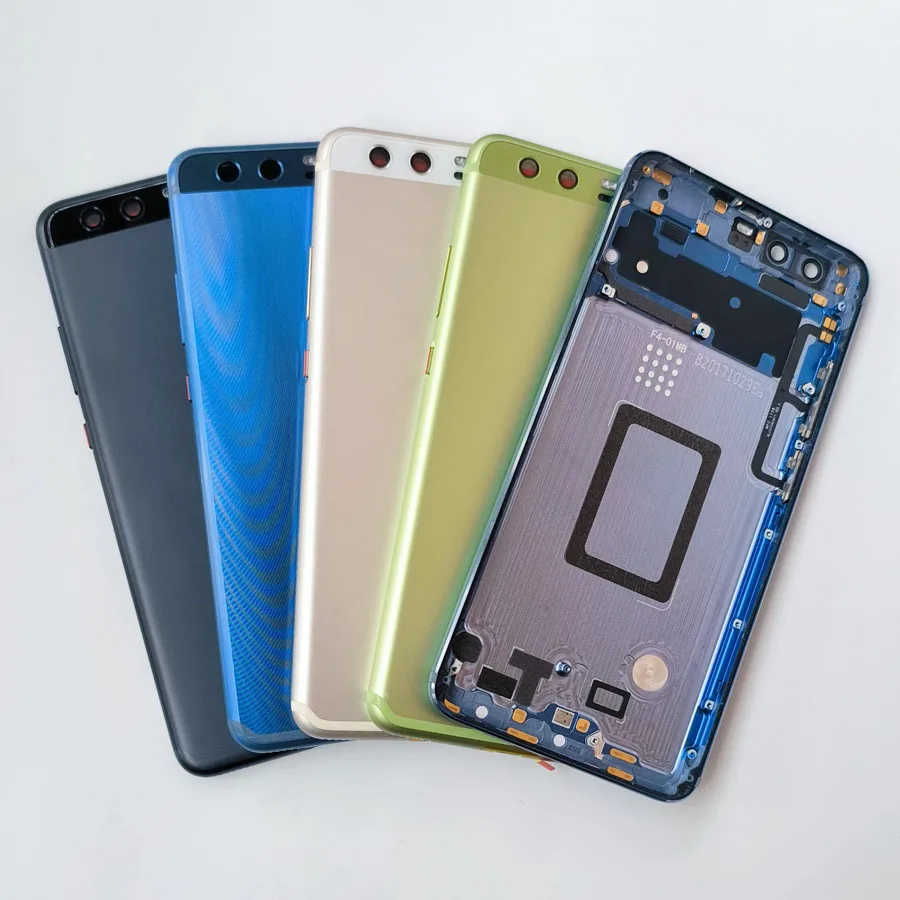 

Original Back Cover For Huawei P10 Plus Battery Cover Door Rear Housing Case Power Flex Buttons Camera Glass Lens