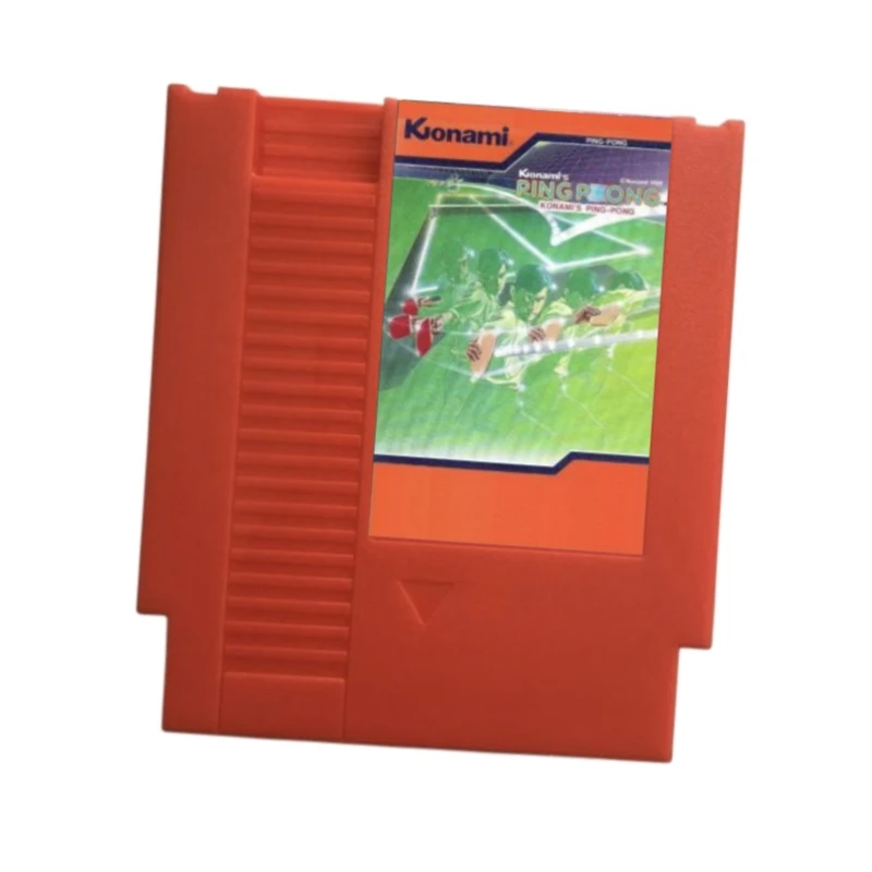 

Konami's Ping Pong Game Cartridge for NES Console 72Pins Video Game Card
