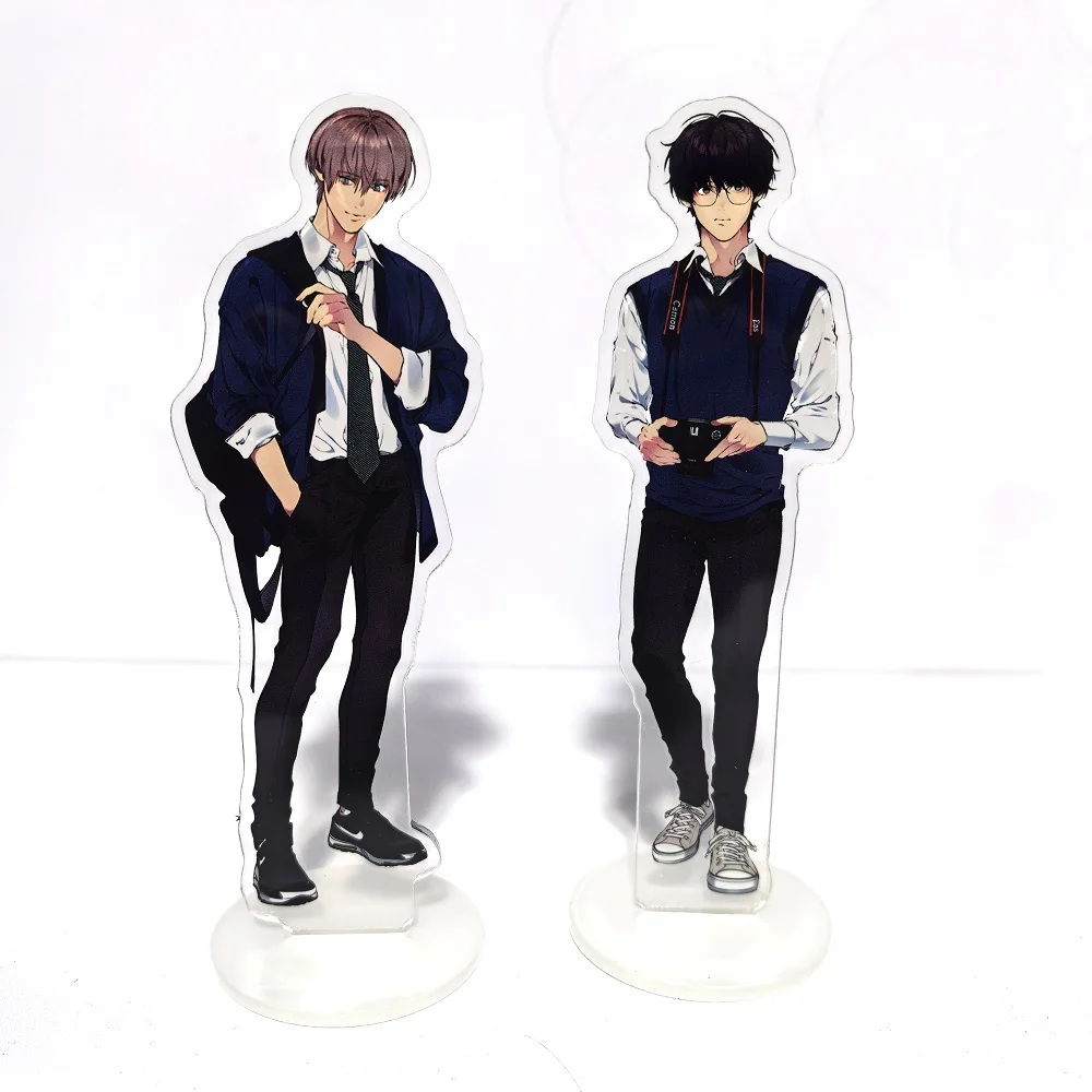 Фото Корейские акриловые фигурки-подставки Bl Manhwa Comic Cloud Love Bai Xianyun Yanhe Na Campus Love Action Lost in the Cloud Acrylic №1