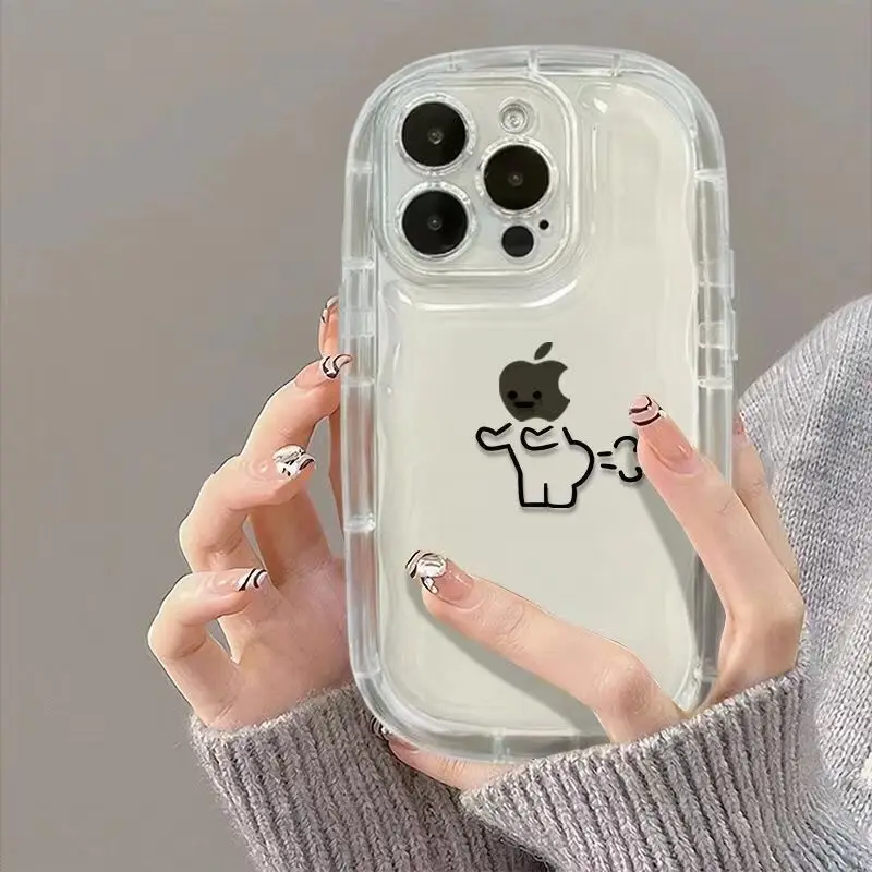 Милый чехол для телефона iphone 15 pro max 14 plus 13 11 12 защитный противоударный камеры xr xs x 7