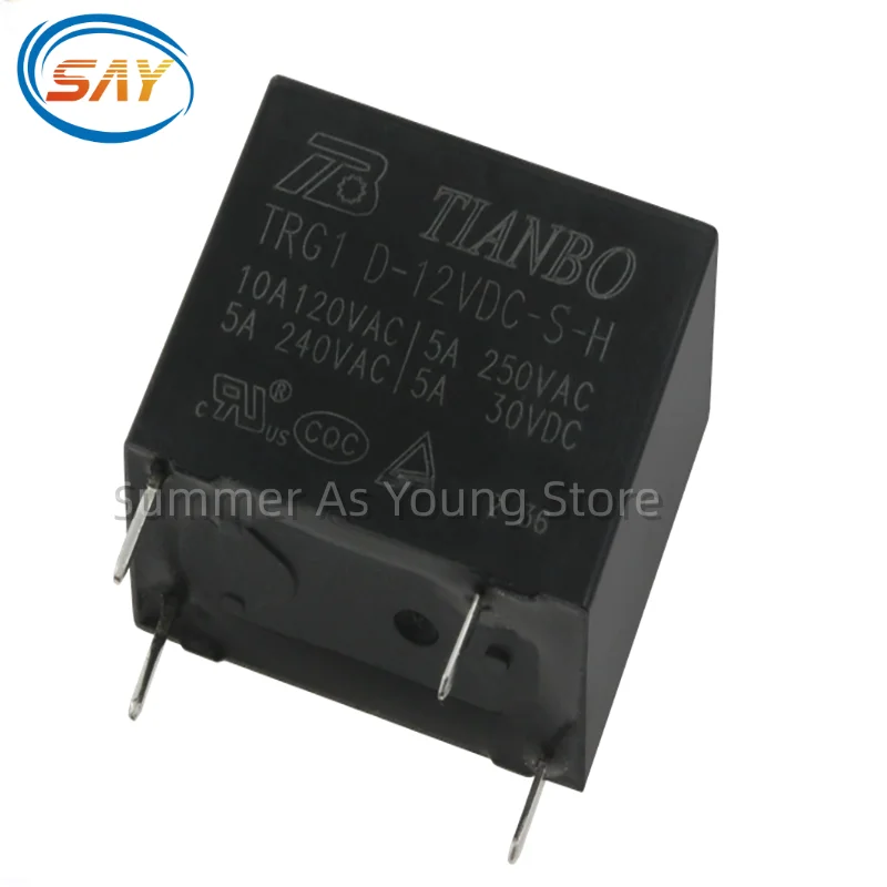 

5 шт./партия, новые реле TIANBO TRG1