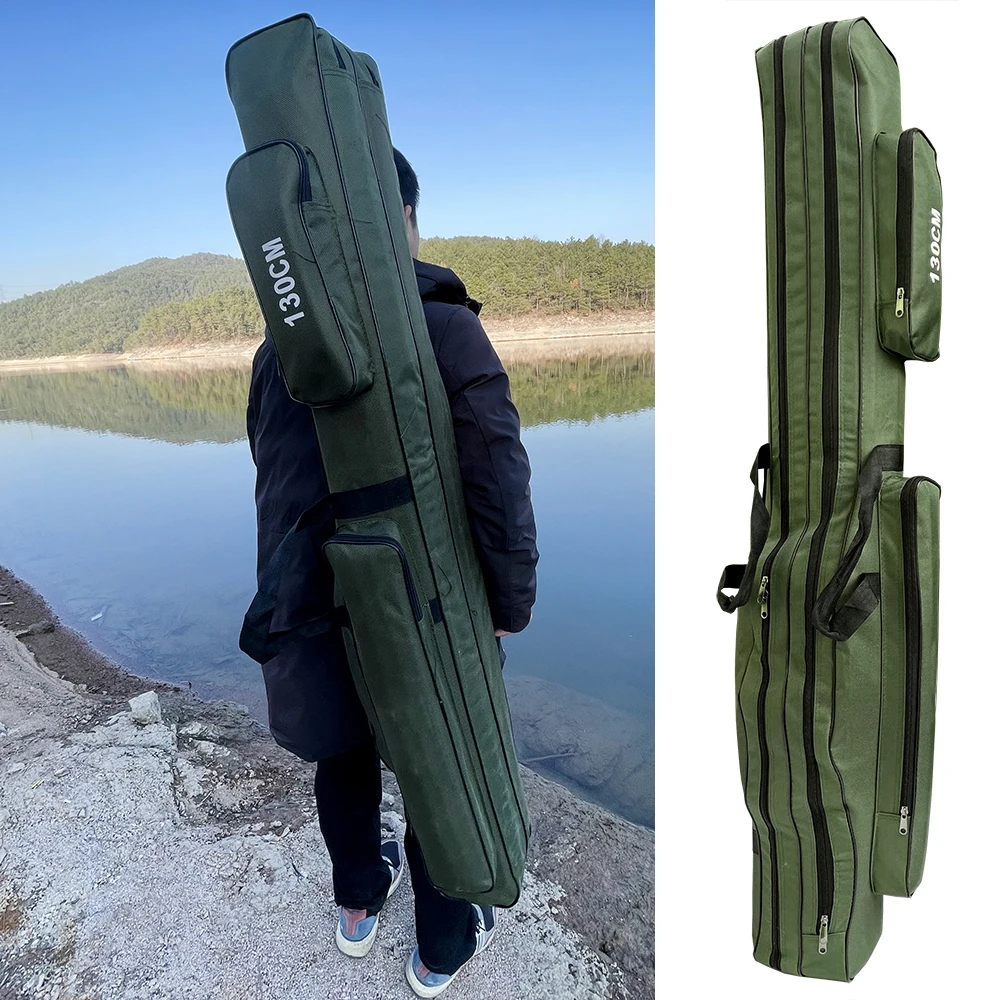 

Универсальные сумки из ткани Оксфорд для удочек GHOTDA, чехлы для удочек и инструментов, органайзер для рыболовных принадлежностей 110/120/130/150 см