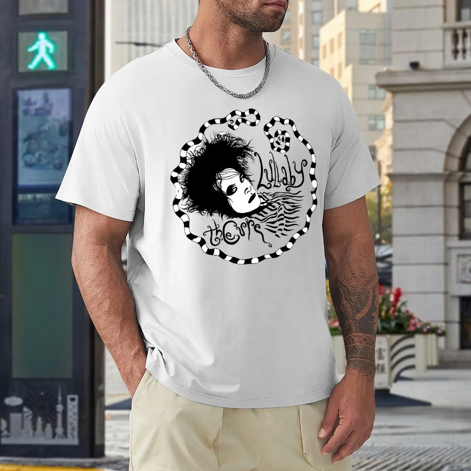 

Funny Graphic The Cure Robert Smith 7 T-shirts High Quality Home Eur Size