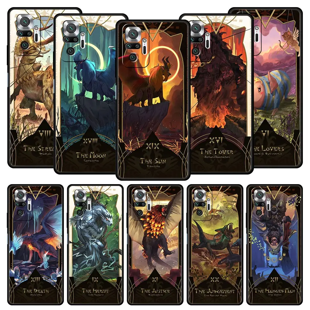 

Чехол для телефона Monster Hunter, мягкий силиконовый чехол для Xiaomi Redmi Note 11, 10 Pro, 9S, 9, 8, 7, 9T, 8T, 9C, 9A, 8A, 11T, 10S, K50 Pro, K40, для игр