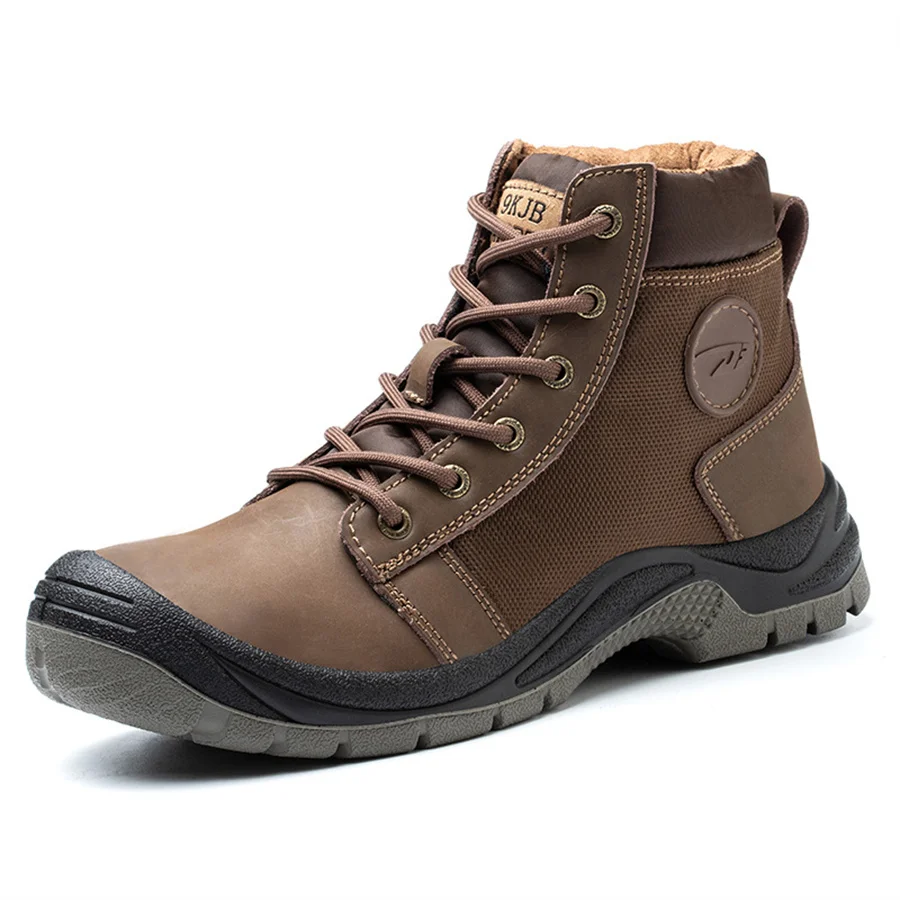 

Steel Toe Safety Work Shoes Men Women Puncture-proof Boots Indestructible Shoes Lightweight Breathable Sneakers Women Size 37-48
