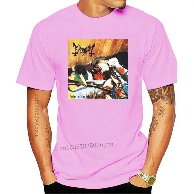 

Mayhem-Camiseta de corazones negros para XS-S-M-L, ropa para exteriores, XL-XXL, Amanecer, novedad
