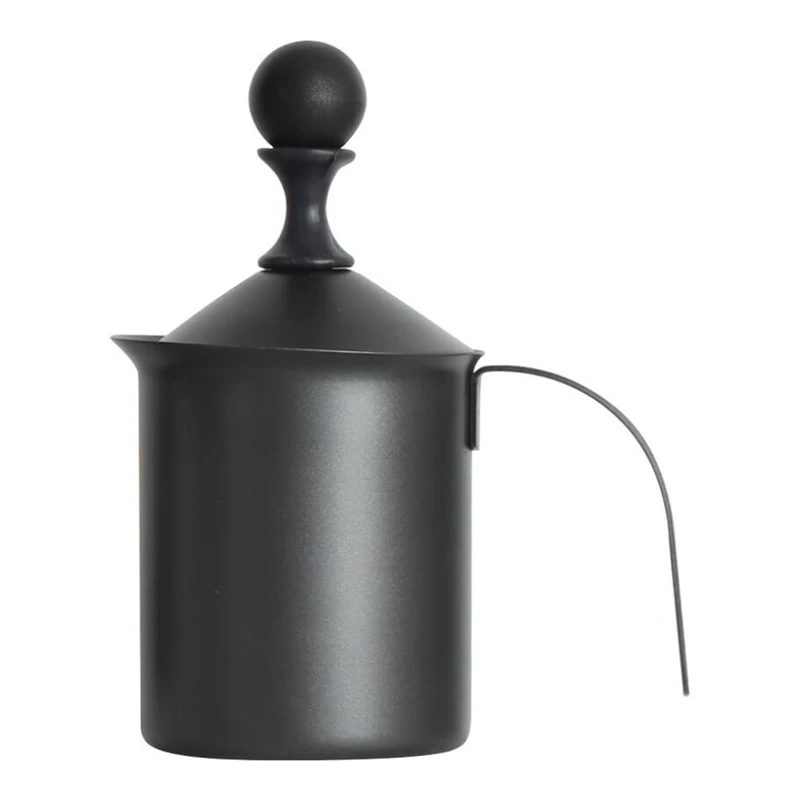 

Вспениватель молока ручной из нержавеющей стали, 500 мл