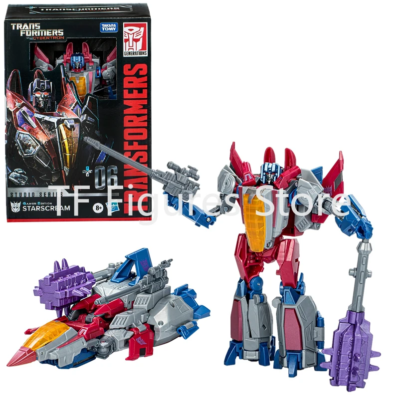 Трансформеры Studio Series Gamer Edition Op Prime Bumblebee Megatron Barricade Sidewipe Starscream