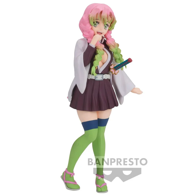 

In Stock Original BANPRESTO GLITTER＆GLAMOURS Kanroji Mitsuri Demon Slayer: Kimetsu No Yaiba 22CM Collectible Action Toys Gifts