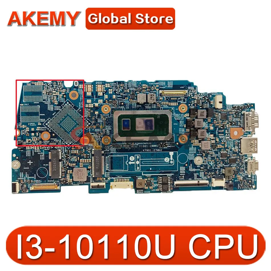 

Original Laptop motherboard For DELL 5300 Celeron I3-10110U Mainboard CN-00HTT8 00HTT8 19773-1 Test 100% OK