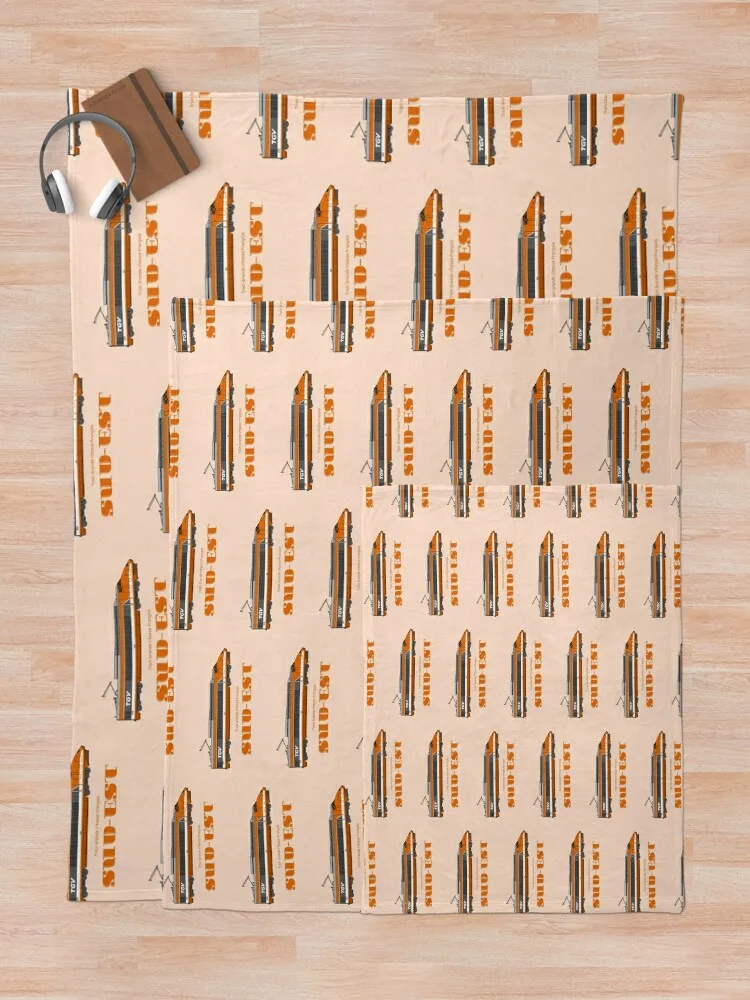 Высокоскоростное локомотивное одеяло одиночное фотоодеяло