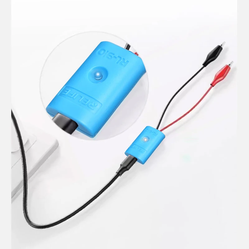 RELIFE RL-910 Быстросъемный аккумуляторный кабель для IP-батарейного желоба Встроенный