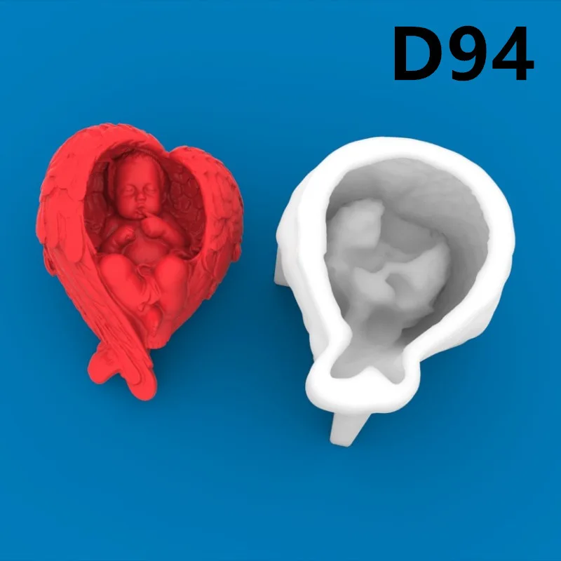 Детская силиконовая форма в виде свечи гипсовая для резьбы искусство украшения