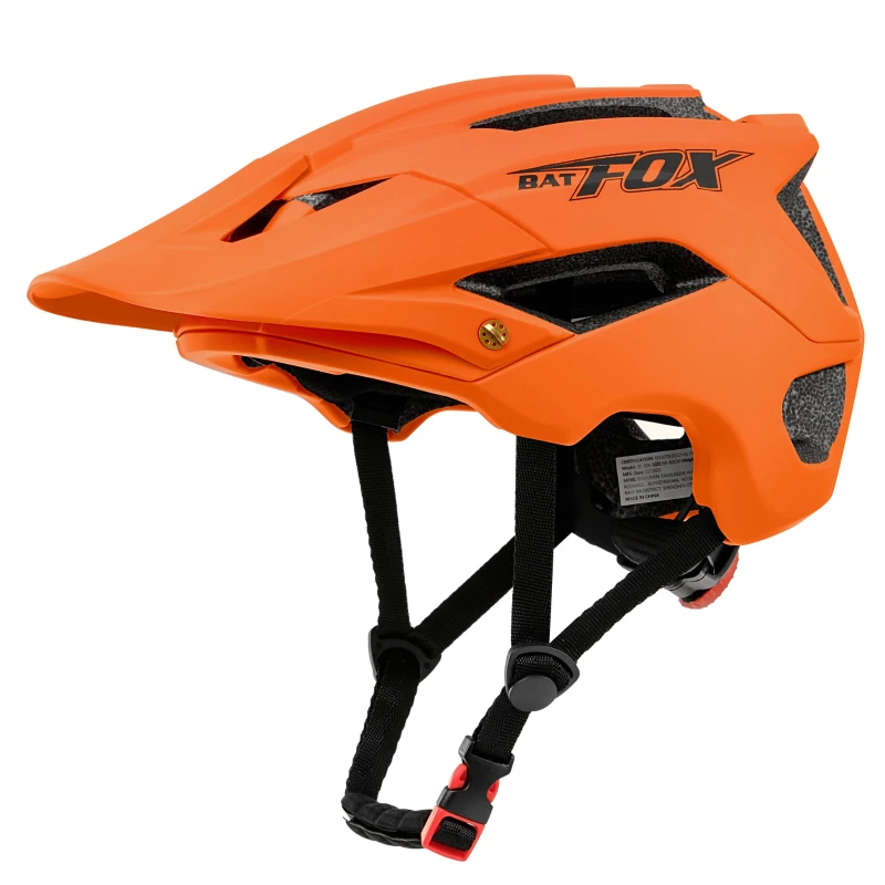 BAT FOX-casco de ciclismo ultraligero para hombre, protector de cabeza mate para...