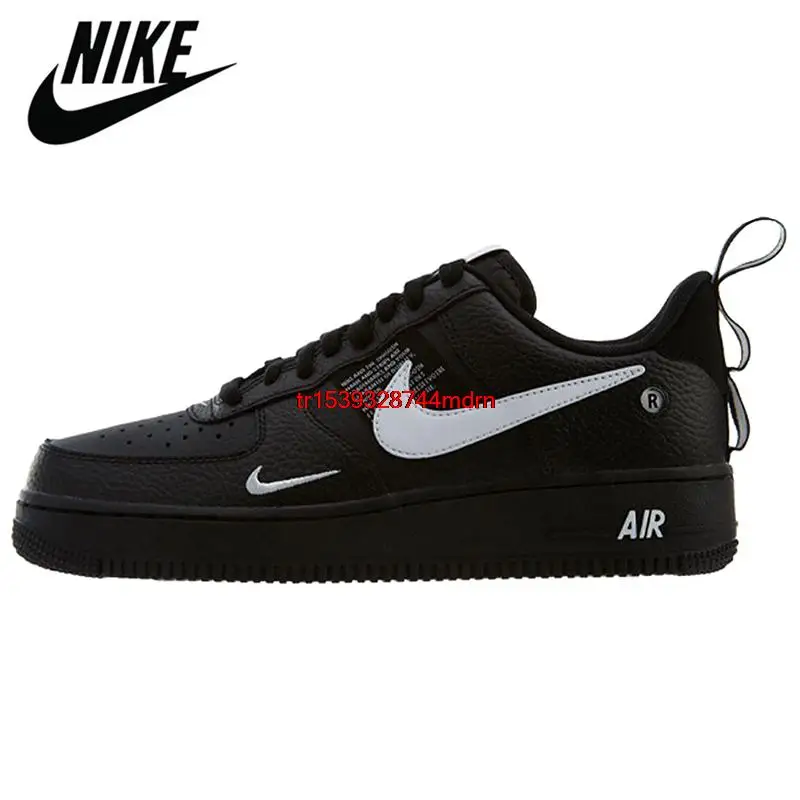 Кроссовки Nike Air Force 1 для мужчин, оригинальная кожаная удобная женская  уличная спортивная обувь для скейтбординга - купить по выгодной цене |  AliExpress