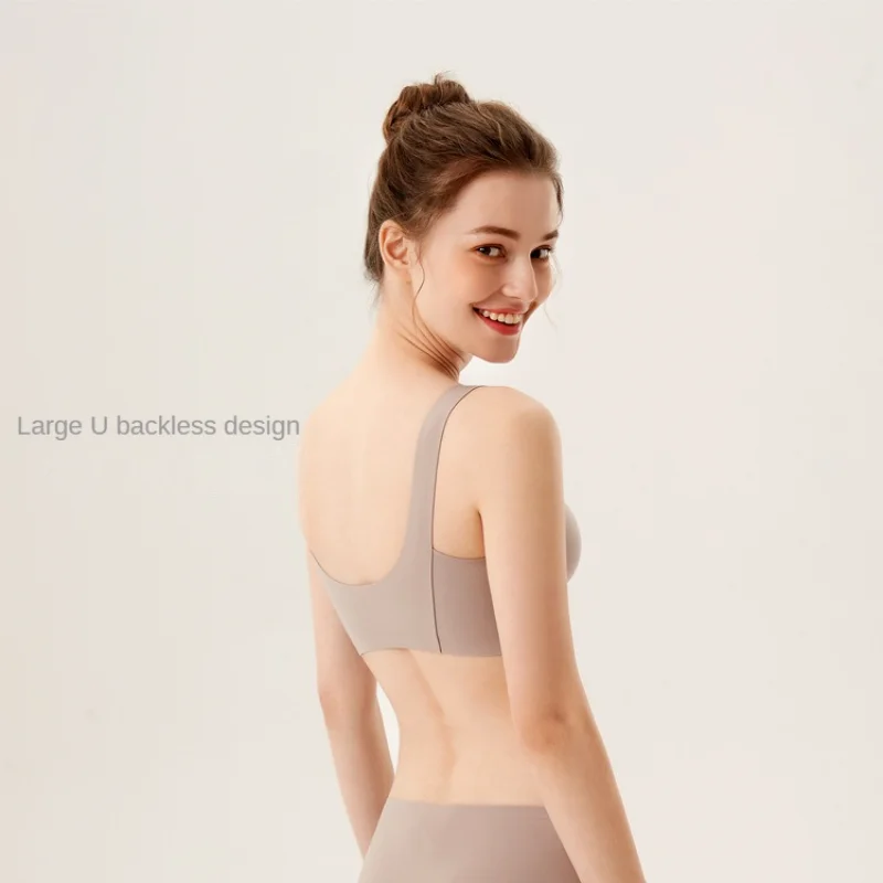 Seamless Backless Women's Bras No Trace Female Underwear Sports Top Bra for Women Free Shipping Comfortable No Rims Push-up Bras