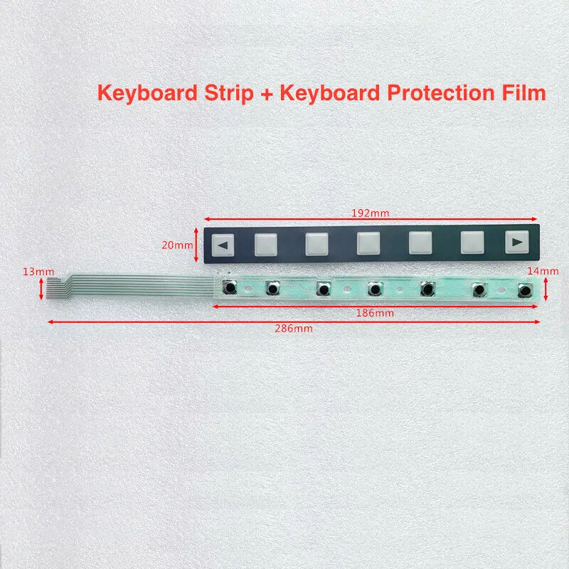 

For FANUC 7 KEY A86L-0001-0298 A98L-0005-0252 Membrane Keypad+Cable Flex Switch