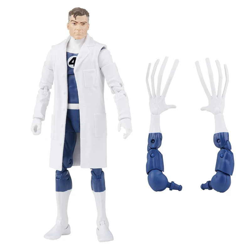 

Original Marvel Legends Series 6-inch Retro Fantastic Four Mr. Fantastic Action Figure Model Collectible Toy Birthday Gift