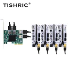 TISHRIC PCI Express множитель PCIE от 1 до 4 PCI Express Pcie от 4x до 4 USB 3,0 концентратор PCI Express X16 переходник 009s адаптер для майнинга