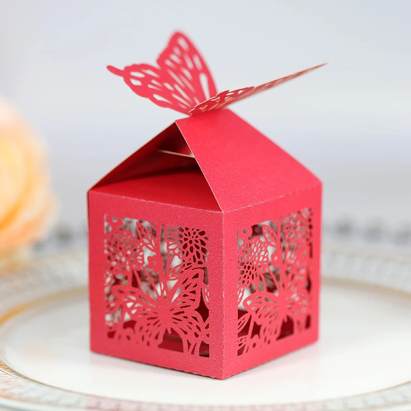 Wedding Bridal Shower Favors Chocolate Gift Boxes Birthday Party Decor Supplies