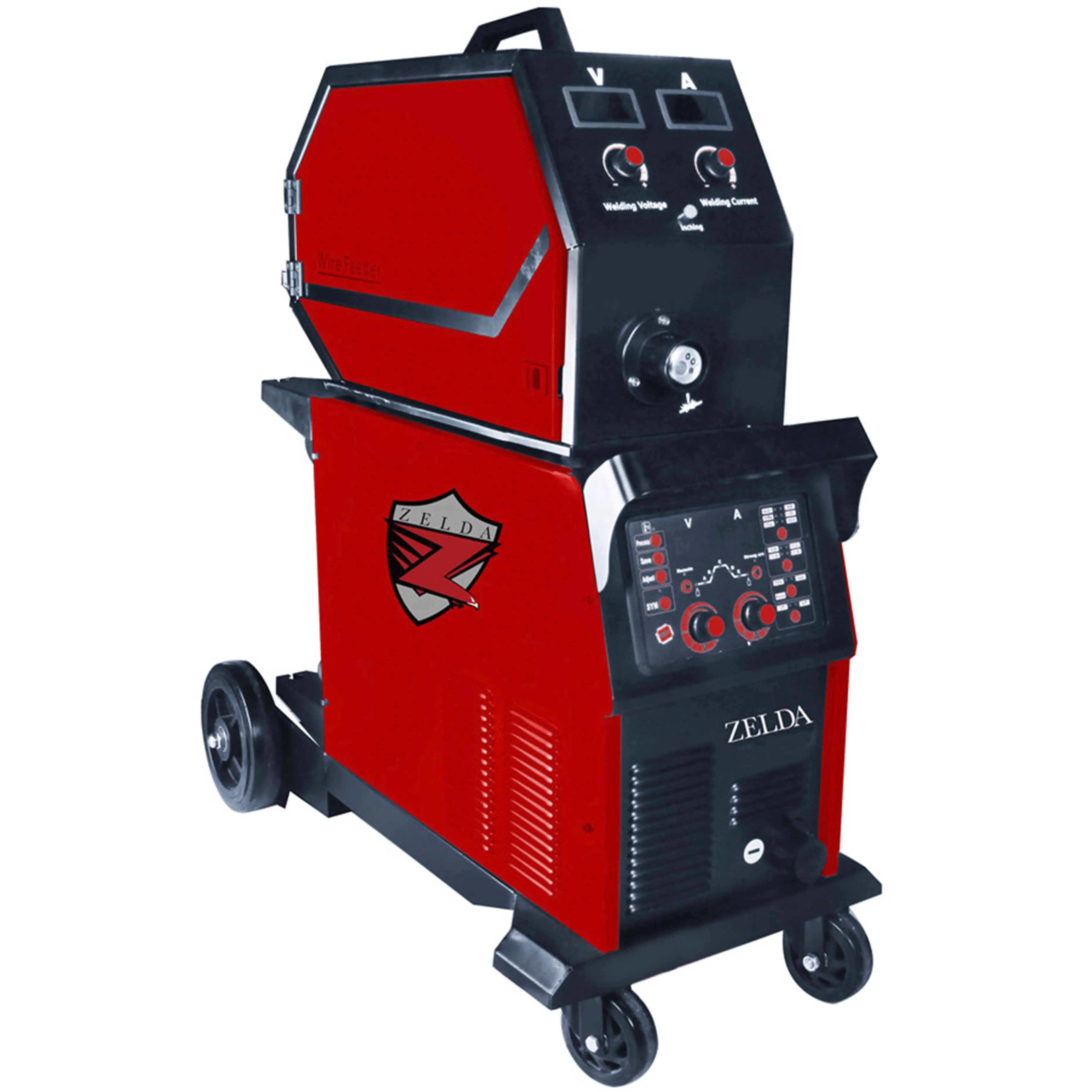 

MIG-280PS industrial water cooled aluminum expert double pulse mig welder