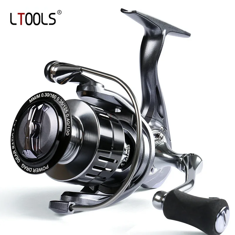 

New All Metal Fishing Reel 8Kg Max Drag Power Spinning Wheel Fishing Coil Shallow Spool Suitable for All Waters Fishing Tools
