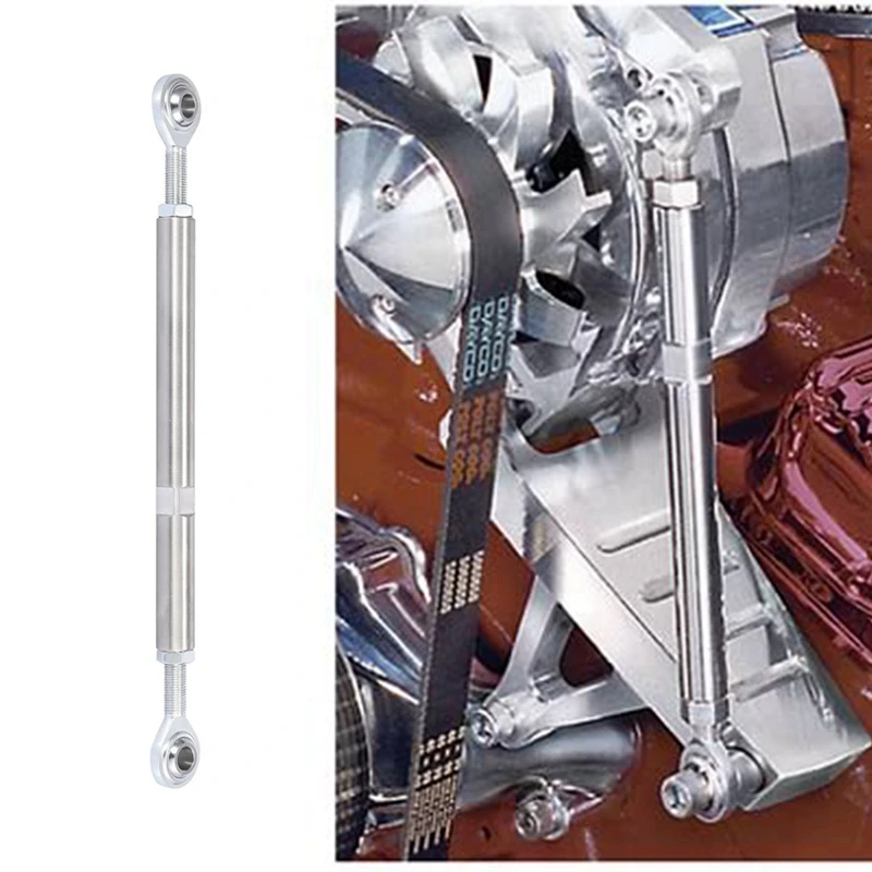 

7Inch Car Adjustable Tensioning Rod Joint Stainless Steel For Chevy SBC BBC 350 454
