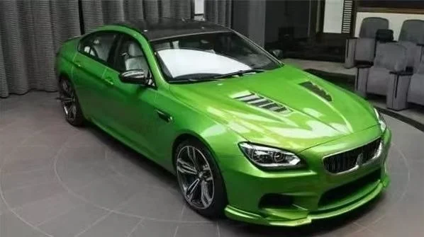 Фото Капот двигателя Haman Style для BMW 6 серии F06 F12 M6 из влажного углеродного волокна, высококачественный карбоновый обвес, карбоновый кузов №4