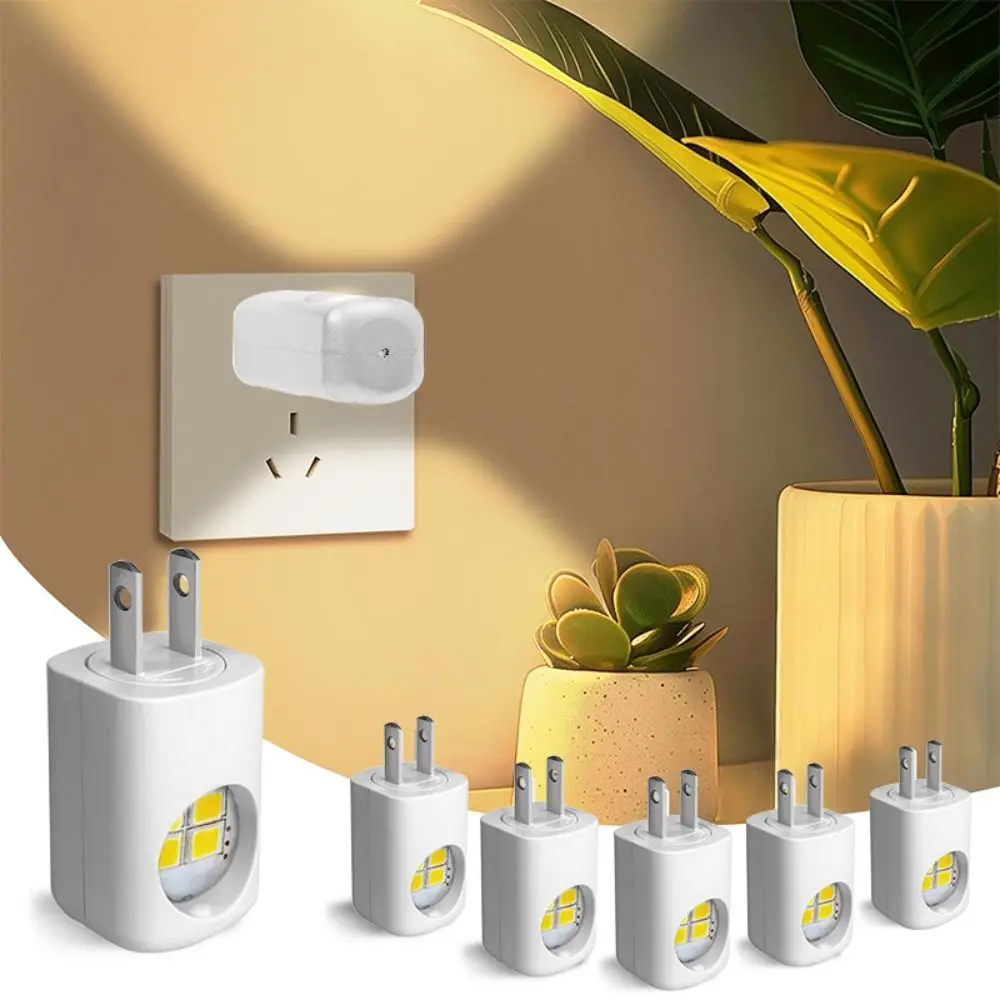 Фото Светодиодный светильник с технологией Plug-in, автоматическим датчиком от заката до рассвета, настенный ночник для дома №4