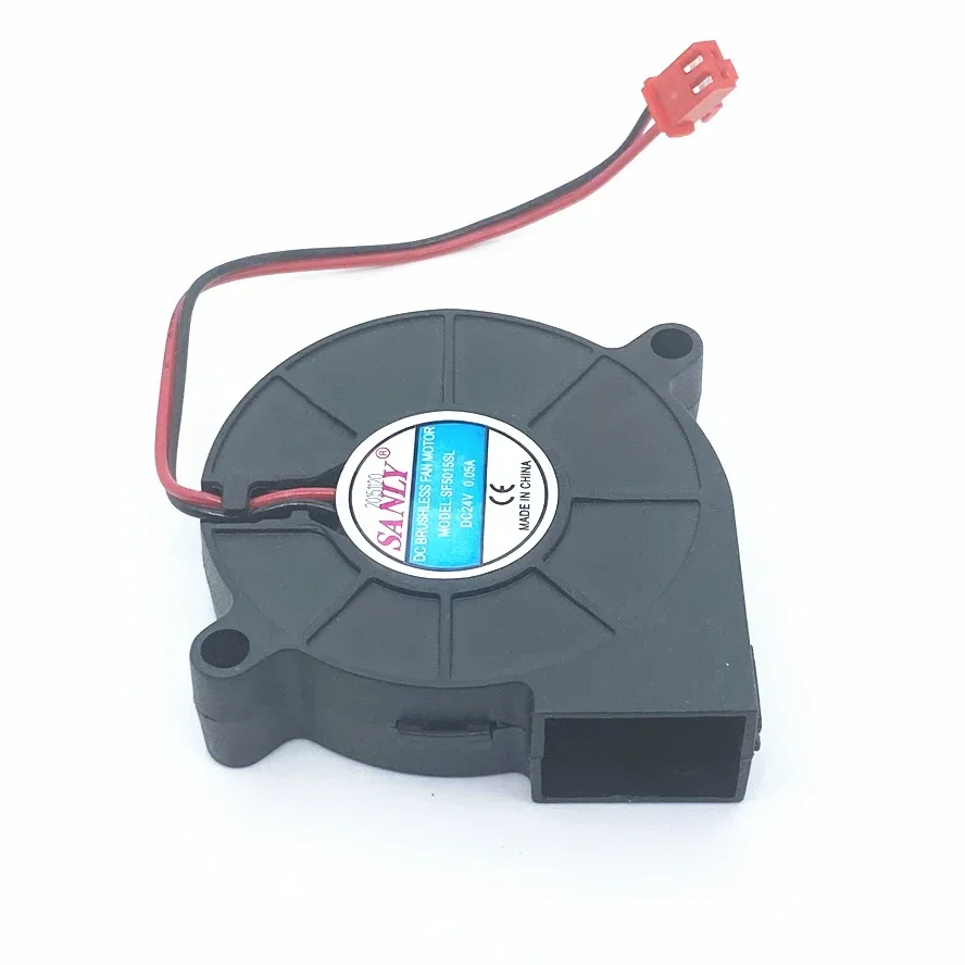 Оригинальный SANLY SF5015SL DC24V 0 05A 5 см 5015 50x50x15 мм промышленный вентилятор для