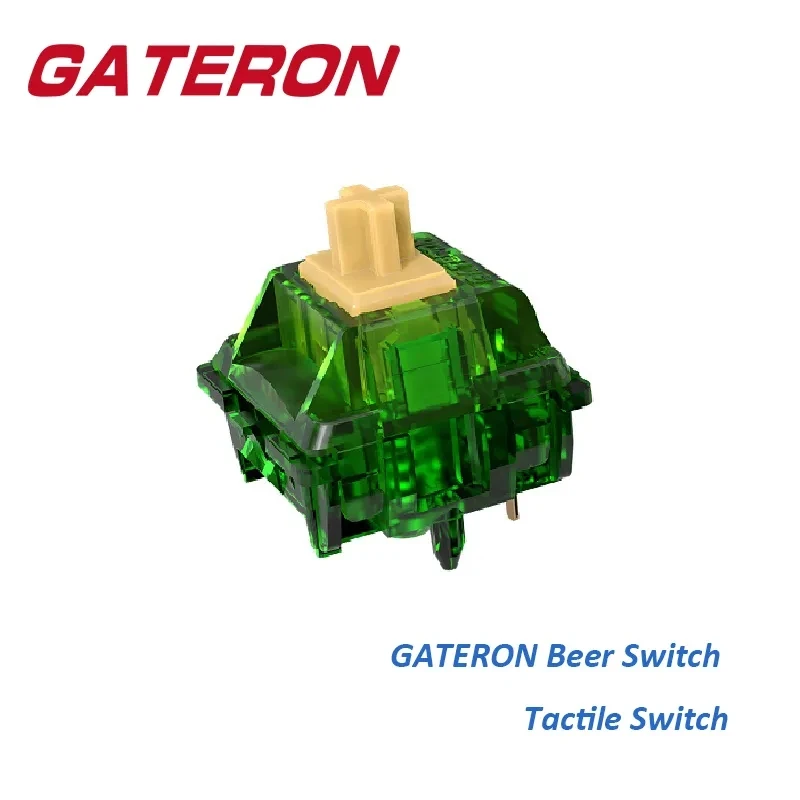 Пивной переключатель GATERON тактильный 5-контактный SMD RGB зеленый самодельный