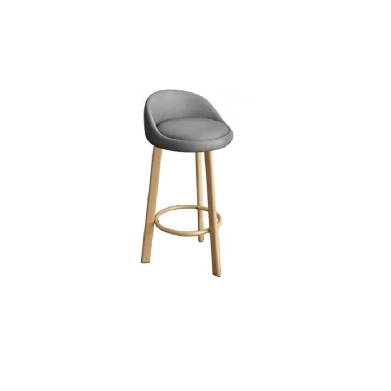 

Скандинавский домашний стол со спинкой, современный минималистичный светильник лый роскошный высокий стул, Дизайнерский Модный обеденный ...
