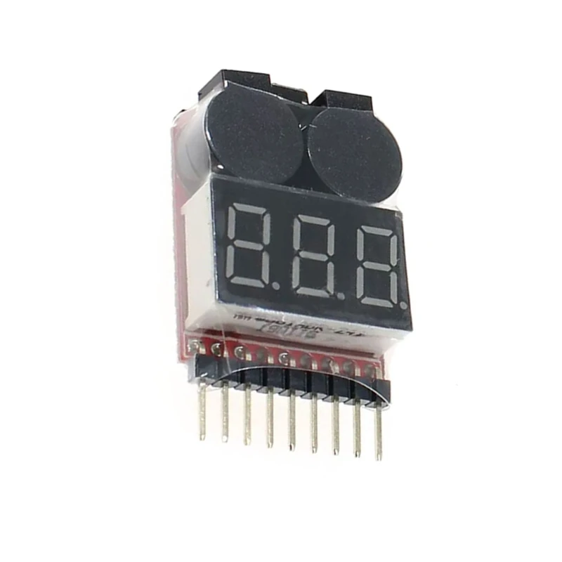 BX100 1S-8S Измеритель напряжения батареи Тестер литий-ионной Мониторы Зуммеры