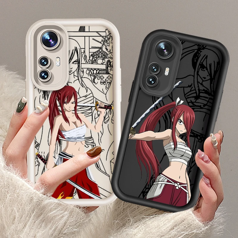 Чехол E-Эльза S-Scarlett для Xiaomi 12T 11 Lite Poco F5 F4 F3 F2 M3 Pro X5 X4 X3 GT 4G