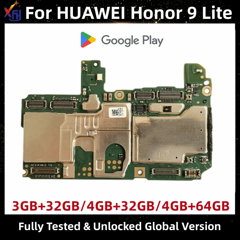 

Unlocked Original Mainboard For Huawei Honor 9 Lite 9lite Motherboard Logic Board With Android LLD-L31 32GB 64GB Global ROM