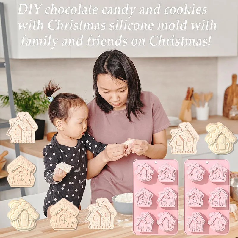 Силиконовые формы для выпечки YONGHAO 6-камерные