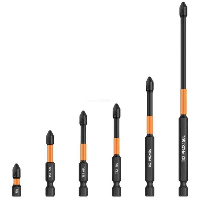 

Strong Batch Head S2 Hardness Screwdriver 25/50/65/70/90/150mm Non-slip