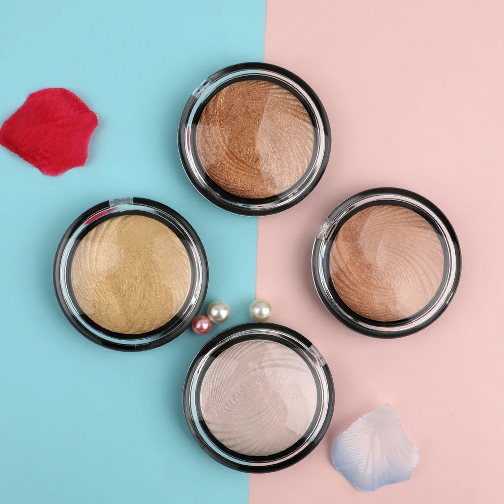 

Пользовательская палитра хайлайтеров 4 цветов контур для лица Осветляющий макияж мерцающий Осветляющий хайлайтер Косметика частная марка оптом