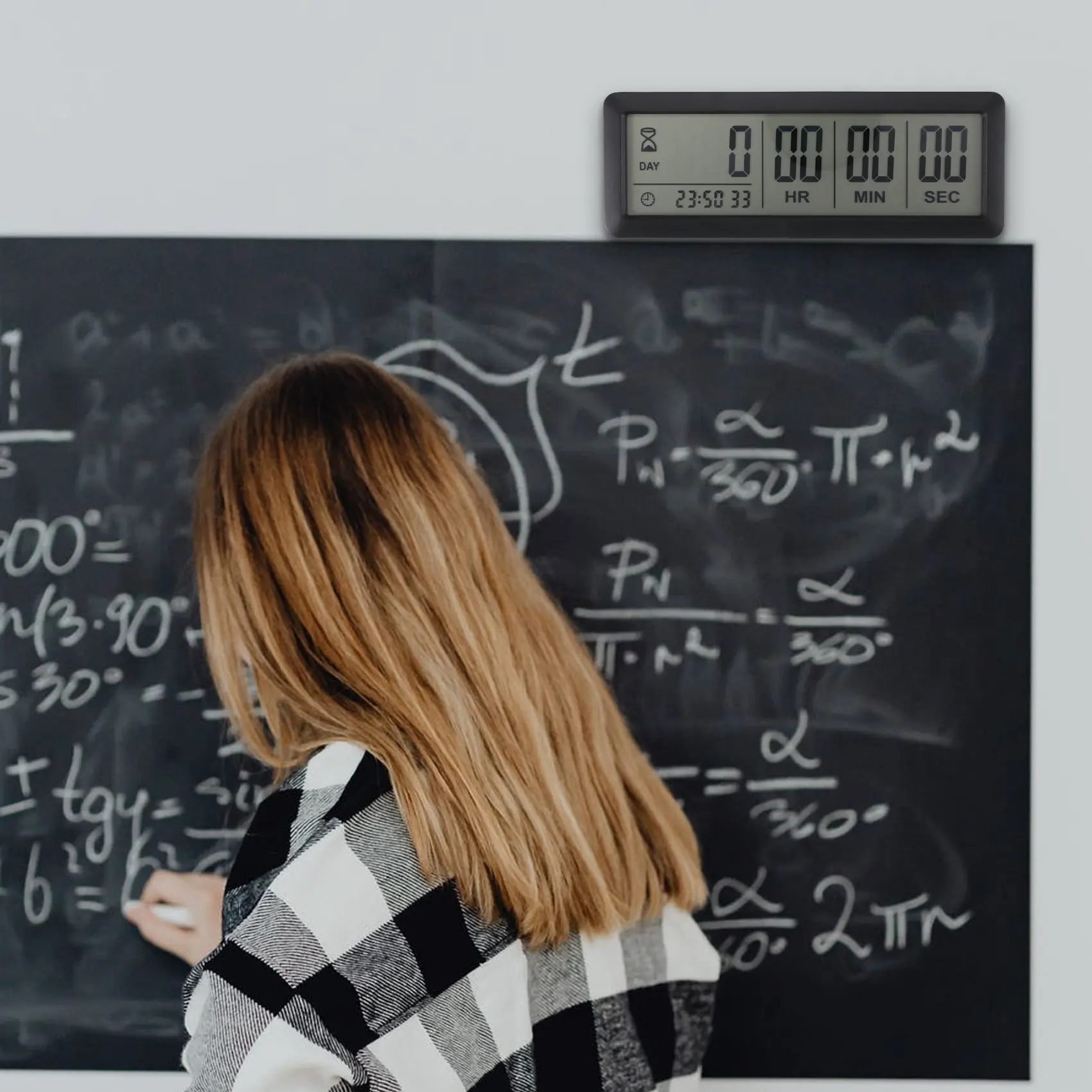 Большие цифровые часы с таймером обратного отсчета - 999 дней таймер для кухни