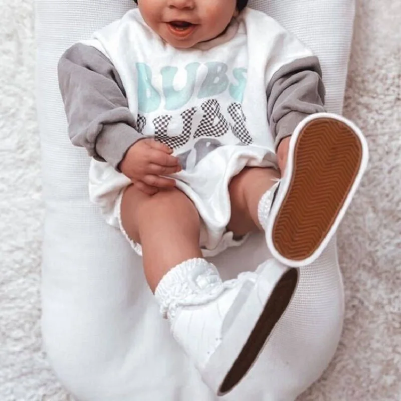 

Комбинезон для новорожденных, с длинным рукавом и круглым вырезом