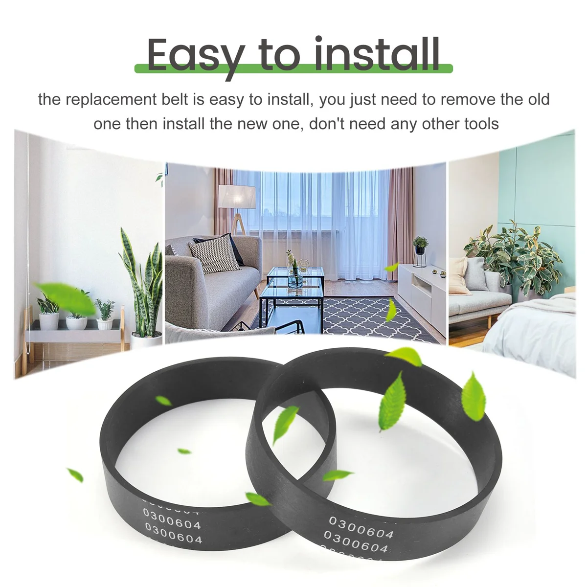 Сменные ремни для пылесоса Oreck XL 0300604 8 шт.