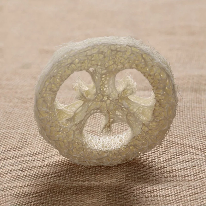450 шт. натуральная люффа Luffa Loofa ломтики ручной работы мыло-мочалка Box лоток